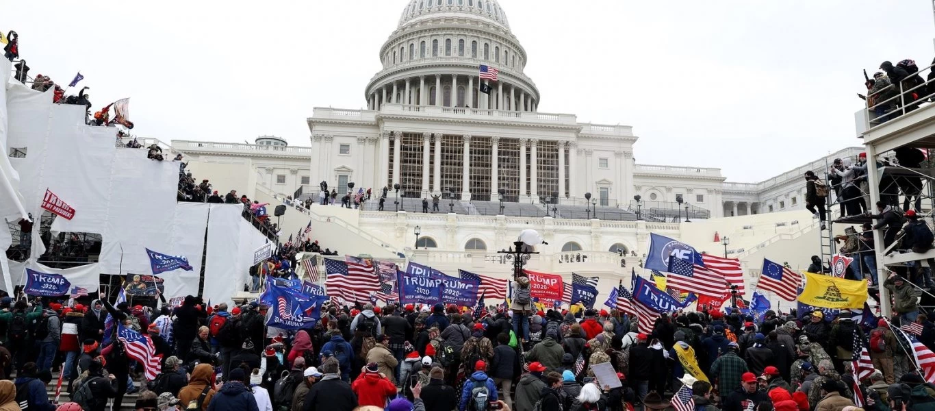 ΗΠΑ: Πάνω από 500 οι κατηγορούμενοι της εισβολής στο Καπιτώλιο